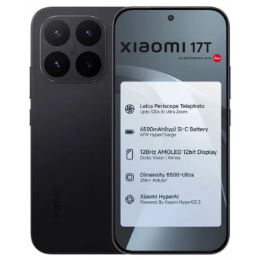 Xiaomi 17T Black 12GB RAM...