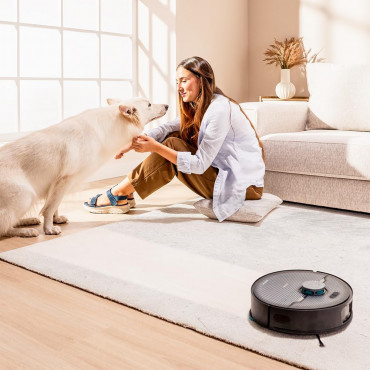 Cecotec Conga X70 | Robot Vacuum Cleaner | Operating time (max) 240 min | Wet&Dry | 5200 mAh | 15000 Pa | Black