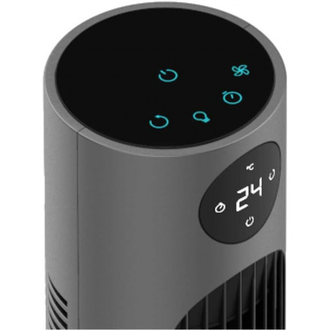 Cecotec EnergySilence 800 Skyline Smart | Tower Fan | Stand Fan | 60 W | Diameter 27 cm | Number of speeds 3 | Oscillation | Rem