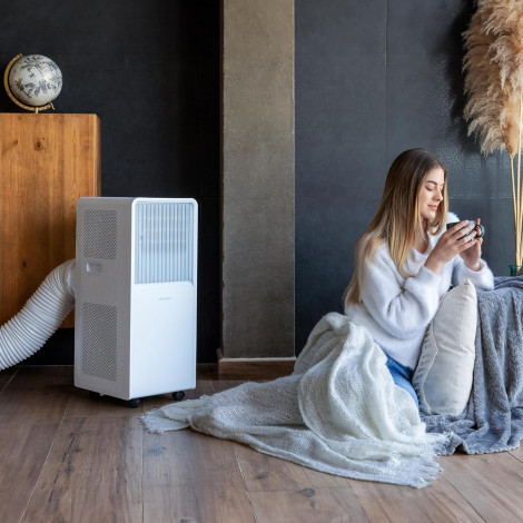 Cecotec Portable Air conditioner | ForceClima 7550 Style Connected | Number of speeds 2 | White