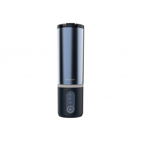 Cecotec Blender | Power Titanium Shake2Go | Portable | 180 W | Jar material BPA-free | Jar capacity 0.6 L | Dark Steel