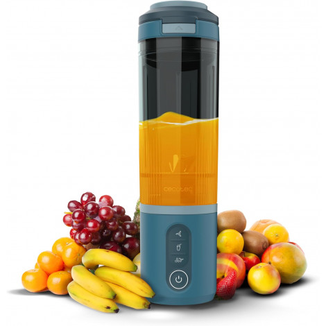 Cecotec Blender | Power Titanium Shake2Go | Portable | 180 W | Jar material BPA-free | Jar capacity 0.6 L | Lagoon