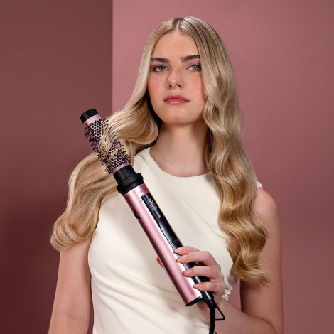 Cecotec Air Brush | CeramicCare 10in1 AirBrush | Ion conditioning | Number of heating levels 3 | 1200 W | Black/Pink