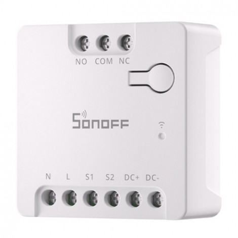 SONOFF MINI-D išmanioji relė su sausu kontaktu Wi-Fi, Matter