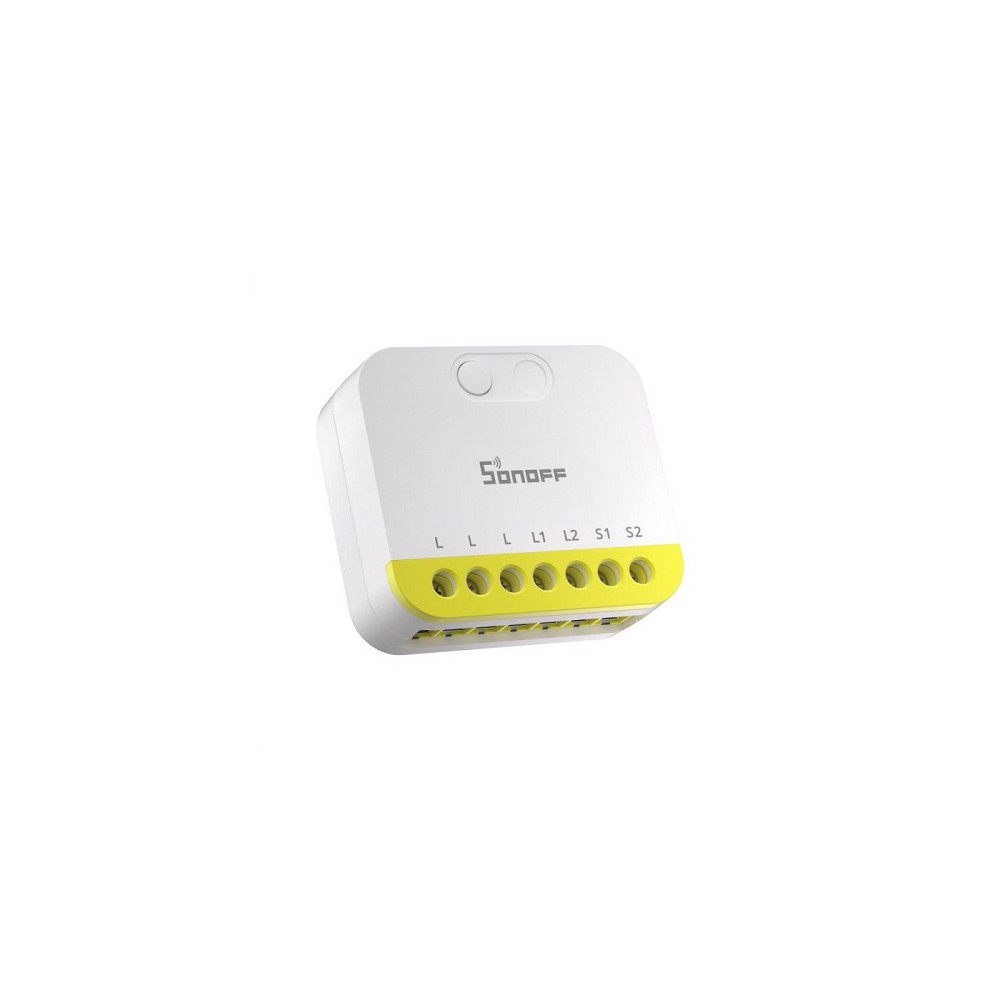 SONOFF MINI-ZB2GS-L išmanusis jungiklis, 2 kanalų, Zigbee