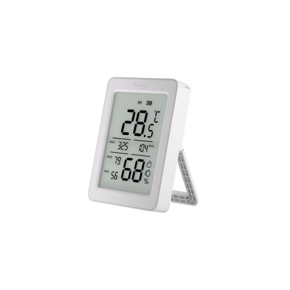 SONOFF Zigbee išmanusis temperatūros ir drėgmės jutiklis su LCD ekranu