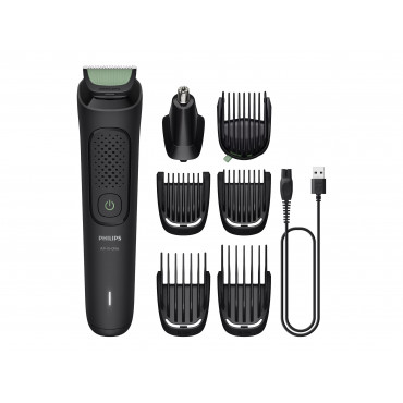 Philips Trimmer | MG3930/15 Series 3000 All-in-One | Cordless | Number of length steps 10 | Black