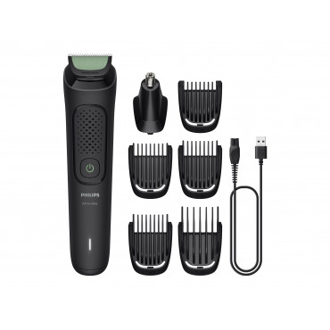 Philips Trimmer | MG3920/15 Series 3000 All-in-One | Cordless | Number of length steps 7 | Black