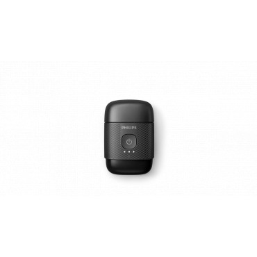 Philips Compact Shaver | S591/05 500 Series | Operating time (max) 40 min | Wet & Dry | Lithium Ion | Metallic Black