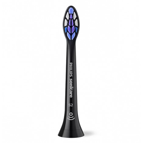 Philips Replacement brush heads | HX6052/88 Sonicare Sensitive | Heads | For adults | Number of brush heads included 2 | Black