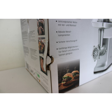 SALE OUT. Caso Meat Grinder | FW2000 | Silver | Number of speeds 2 | Accessory for butter cookies Drip tray | DAMAGED PACKAGING