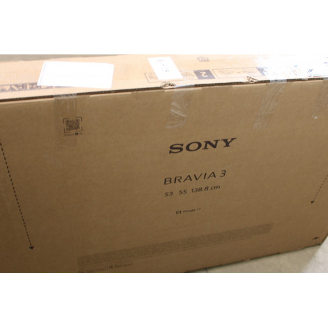 SALE OUT. Sony K55S35B Bravia 3 55" (139cm) 4K Ultra HD Smart Google D-LED TV | SALE OUT. | Sony K-55S3 | 55" (139 cm) | Android