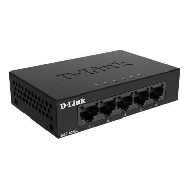 D-Link | Ethernet Switch | DGS-105GL/E | Unmanaged | Desktop | Gigabit Ethernet (copper) ports quantity 5 | 60 month(s)