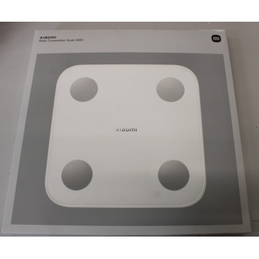 SALE OUT. Xiaomi | Body Composition Scale S400 | DAMAGED PACKAGING, USED, SCRATCHED ON BACK | Body fat analysis | Body Mass Inde