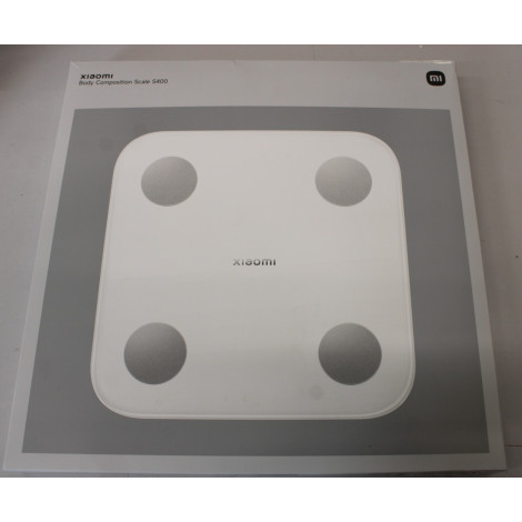 SALE OUT. Xiaomi | Body Composition Scale S400 | DAMAGED PACKAGING, USED, SCRATCHED ON BACK | Body fat analysis | Body Mass Inde