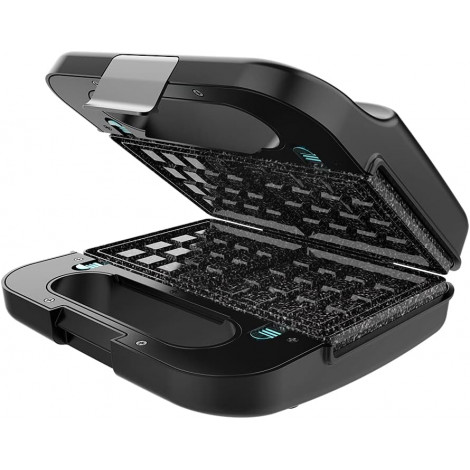Cecotec Sandwich Maker | Rock nToast 4in1 | 1000 W | Number of plates 4 | Black