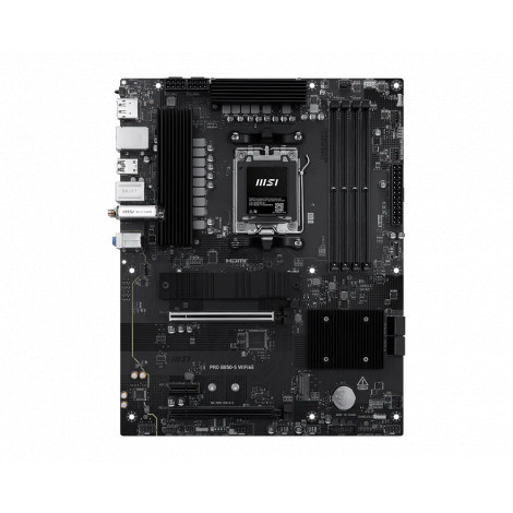 PRO B850-S WIFI6E | MSI Processor family AMD | Processor socket AM5 | DDR5 | Supported hard disk drive interfaces SATA, M.2