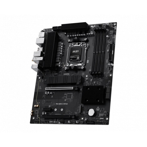 PRO B850-S WIFI6E | MSI Processor family AMD | Processor socket AM5 | DDR5 | Supported hard disk drive interfaces SATA, M.2