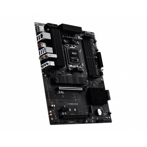 PRO B850-S WIFI6E | MSI Processor family AMD | Processor socket AM5 | DDR5 | Supported hard disk drive interfaces SATA, M.2