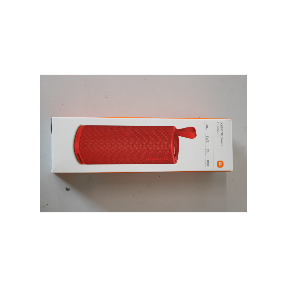 SALE OUT. Xiaomi Sound Outdoor | QBH4263GL | 30 W | Waterproof | Bluetooth | Wireless connection | Portable | Red | DEMO