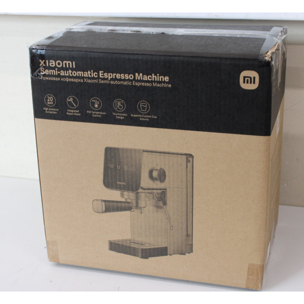 SALE OUT. Xiaomi Espresso Machine | Pump pressure 20 bar | Built-in milk frother | Semi-automatic | 1350 W | Silver/Black | UNPA