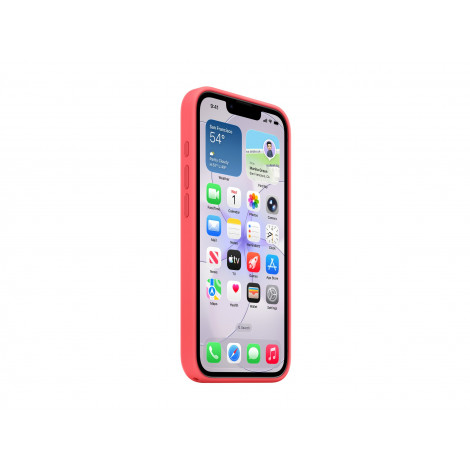 Apple iPhone 17e Silicone Case with MagSafe Bright Guava | Apple