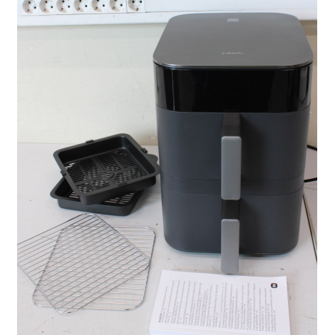 SALE OUT. Xiaomi Smart Double Stack Air Fryer 12L | Power 2800 W | Capacity 12 L | Black | UNPACKED, SCRATCHES ON HANDLE, MISSIN