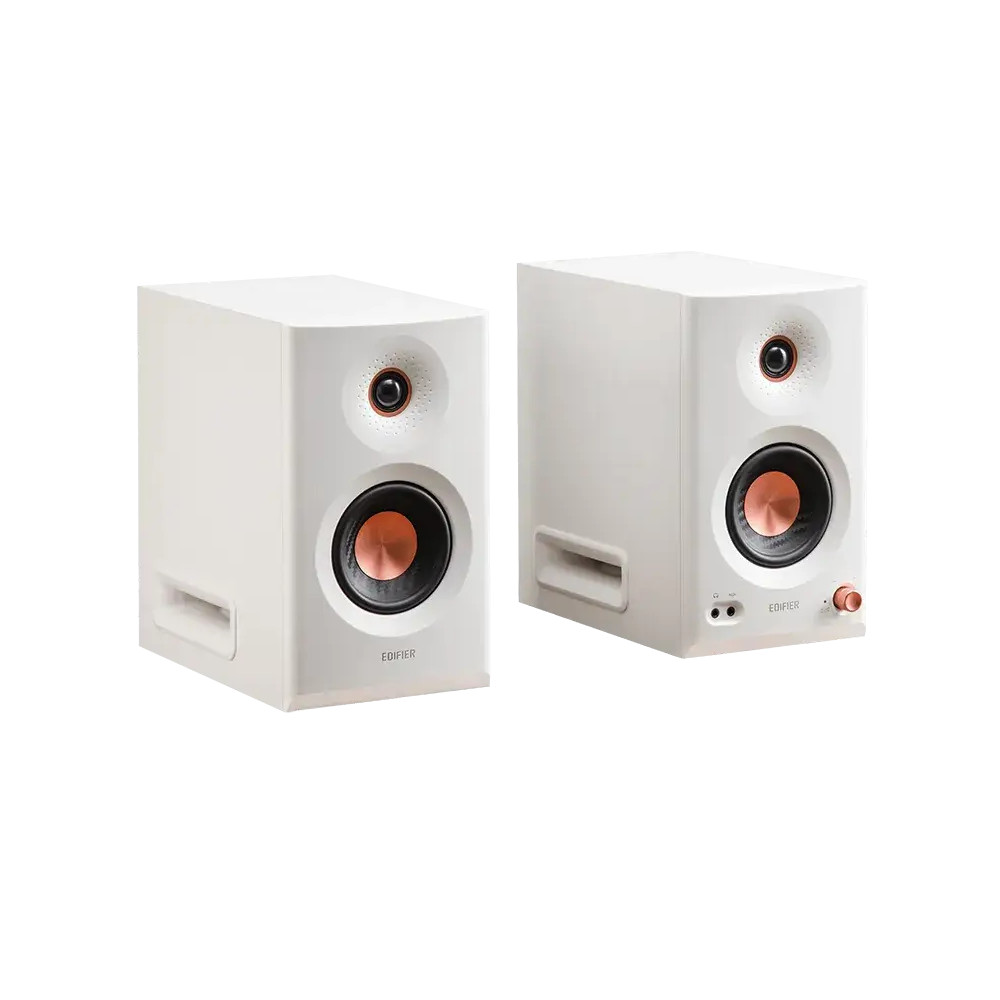 Edifier MR5 Tri-amped Studio Monitor Speakers, White
