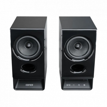 Edifier R20BT Compact Bluetooth 2.0 Speakers with Ambient Light, Black