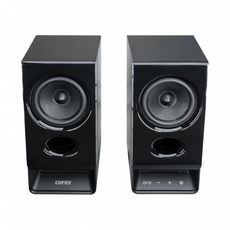 Edifier R20BT Compact Bluetooth 2.0 Speakers with Ambient Light, Black