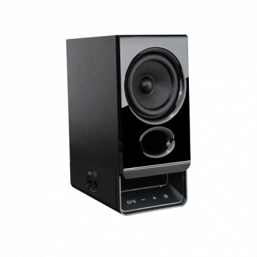 Edifier R20BT Compact Bluetooth 2.0 Speakers with Ambient Light, Black