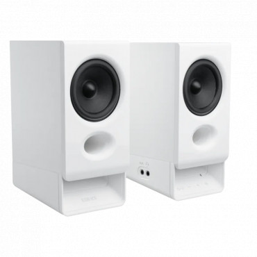Edifier R20BT Compact Bluetooth 2.0 Speakers with Ambient Light, White