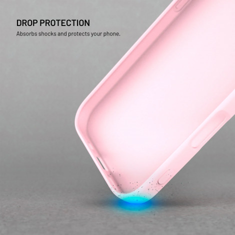 Fixed Story | Back cover | Xiaomi | 17 | Rubberized | Pink