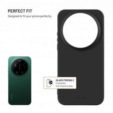Fixed Story | Back cover | Xiaomi | 17 Ultra | Rubberized | Black