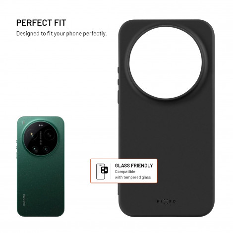 Fixed Story | Back cover | Xiaomi | 17 Ultra | Rubberized | Black