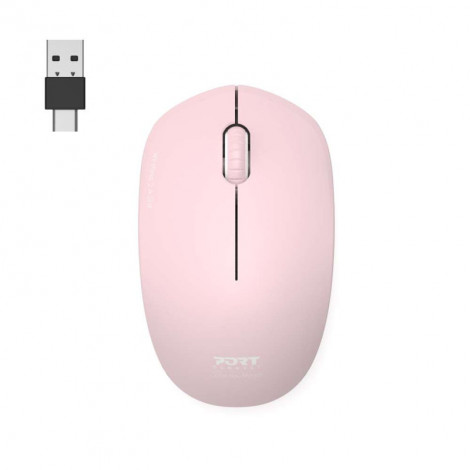 PORT CONNECT Mouse | Collection II | Wireless | 2.4 GHz | Pink