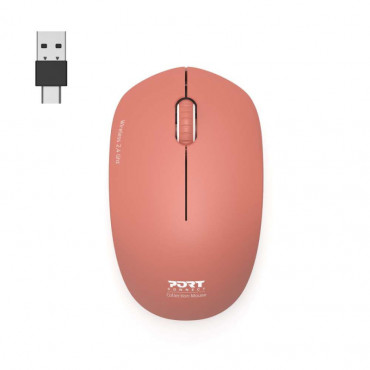 PORT CONNECT Mouse | Collection II | Wireless | 2.4 GHz | Orange