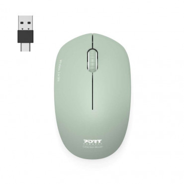 PORT CONNECT Mouse | Collection II | Wireless | 2.4 GHz | Vert Olive