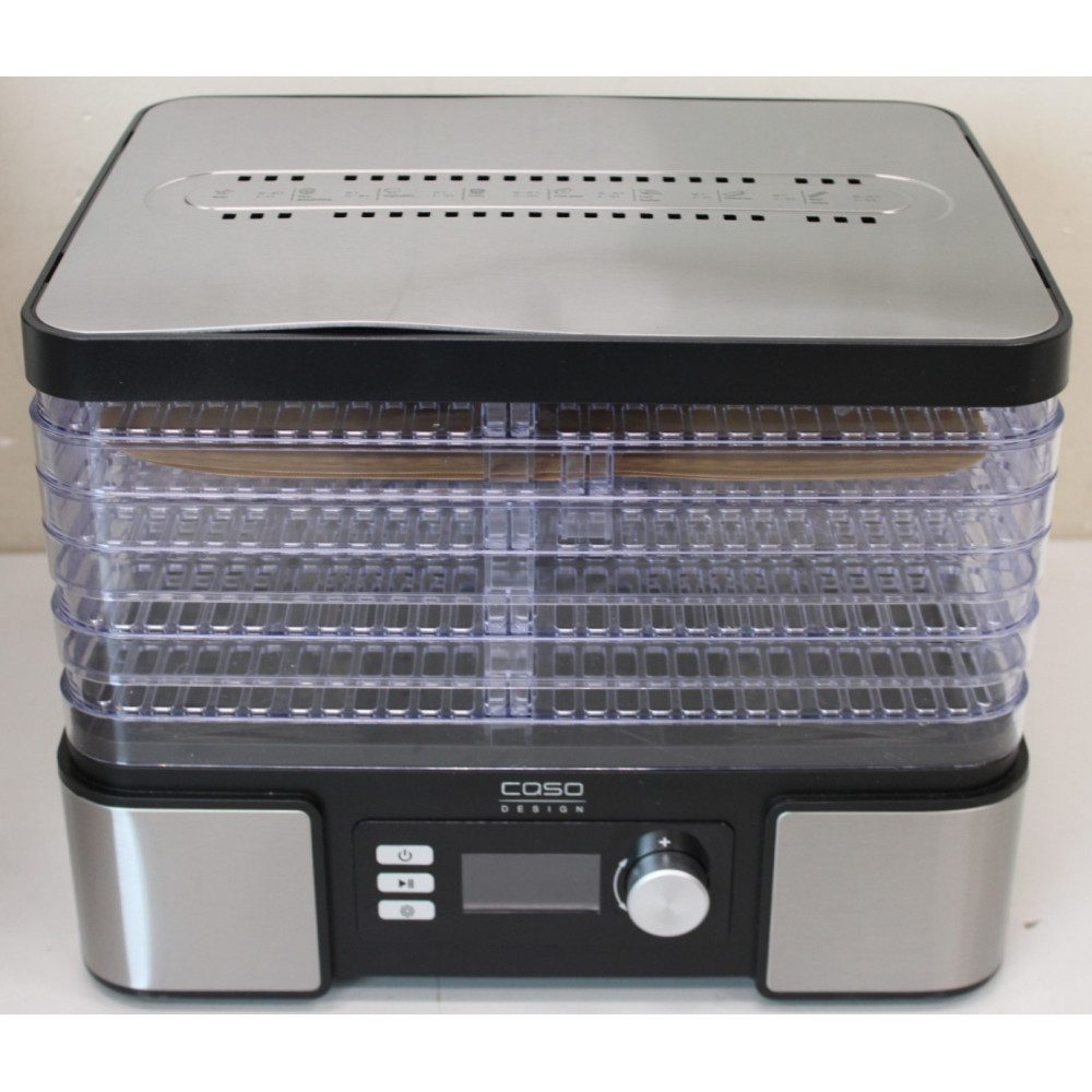 SALE OUT. Caso Food Dehydrator | DH 450 | Power 370-450 W | Number of trays 5 | Temperature control | Integrated timer | Black/S