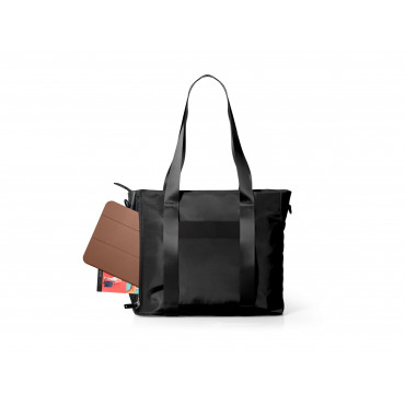 PORT DESIGNS Muse Signature | Fits up to size 16 " | Tote bag | Shoulder strap | Waterproof | Black