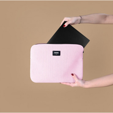 PORT DESIGNS MILANO II ECO | Laptop Sleeve | Pink