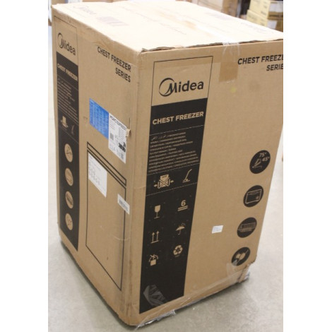 SALE OUT. | Midea Freezer | MDRC152FEE01 | Energy efficiency class E | Chest | Free standing | Height 85 cm | Total net capacity