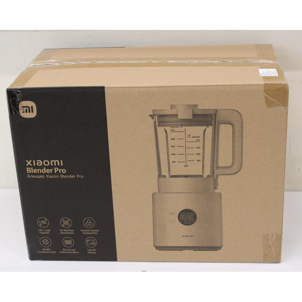 SALE OUT. Xiaomi Blender Pro EU | Tabletop | 800 W | Jar material Glass | Jar capacity 1.75 L | White | DEMO