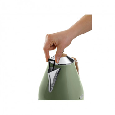 Delonghi | Kettle | KBOV 2001.GR | Electric | 2000 W | 1.7 L | 360 rotational base | Green