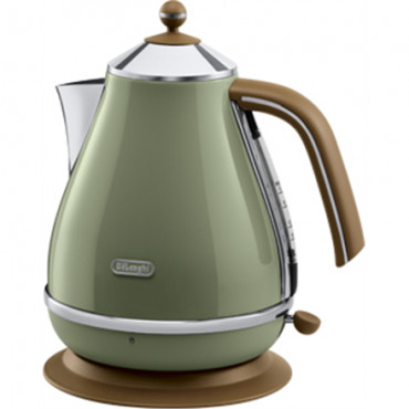 Delonghi | Kettle | KBOV 2001.GR | Electric | 2000 W | 1.7 L | 360 rotational base | Green