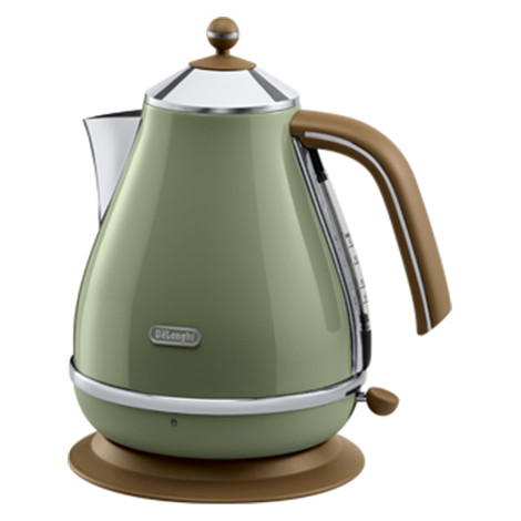 Delonghi | Kettle | KBOV 2001.GR | Electric | 2000 W | 1.7 L | 360 rotational base | Green
