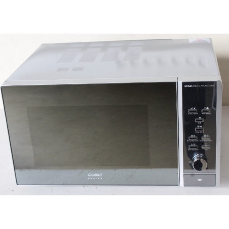SALE OUT. Caso | Microwave oven | MCG 25 | Free standing | 25 L | 900 W | Convection | Grill | Black, Stainless steel | DAMAGED 