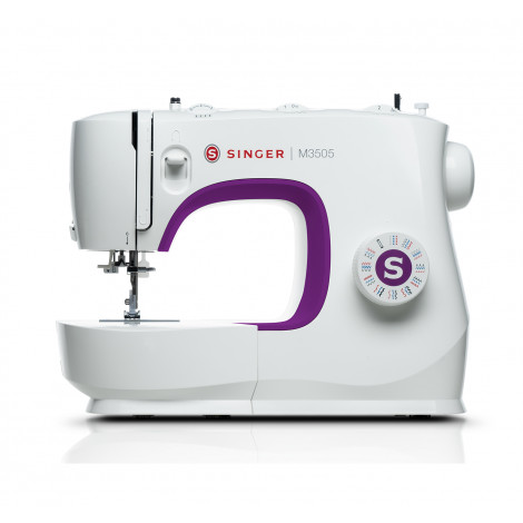 Singer Sewing Machine M3505 Number of stitches 32 Number of buttonholes 1 White