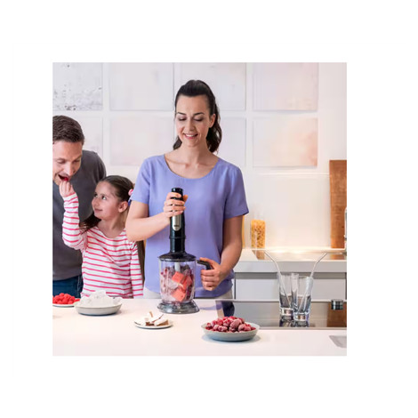Braun | MultiQuick 7 Hand Blender | MQ 7045X | Hand Blender | 1000 W | Number of speeds 6 | Chopper | Black/Stainless steel