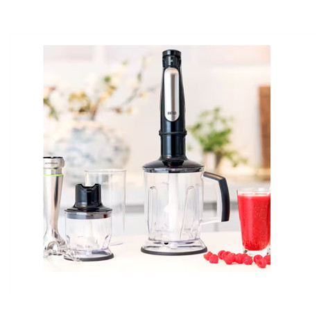 Braun | MultiQuick 7 Hand Blender | MQ 7045X | Hand Blender | 1000 W | Number of speeds 6 | Chopper | Black/Stainless steel